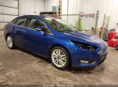 Lot #3034472702 2015 FORD FOCUS TITANIUM