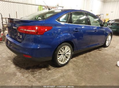 Lot #3034472702 2015 FORD FOCUS TITANIUM