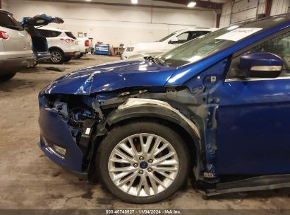 Lot #3034472702 2015 FORD FOCUS TITANIUM