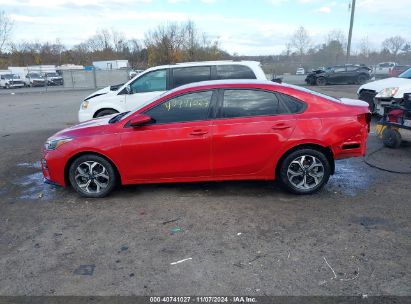 Lot #3042570302 2021 KIA FORTE LXS