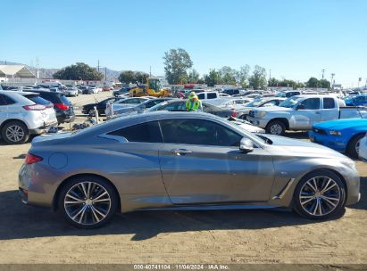 Lot #3035095034 2018 INFINITI Q60 3.0T LUXE