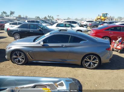 Lot #3035095034 2018 INFINITI Q60 3.0T LUXE