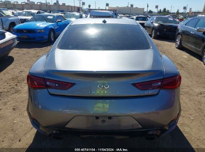 Lot #3035095034 2018 INFINITI Q60 3.0T LUXE