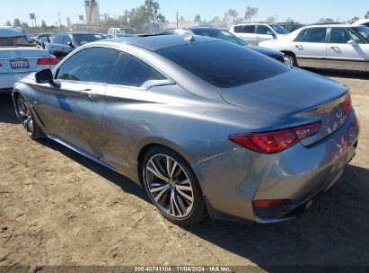 Lot #3035095034 2018 INFINITI Q60 3.0T LUXE