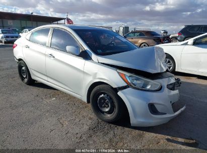 Lot #3035089760 2017 HYUNDAI ACCENT SE