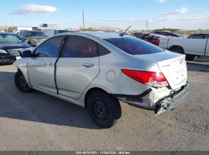 Lot #3035089760 2017 HYUNDAI ACCENT SE