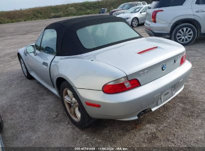 Lot #2995280591 2000 BMW Z3 2.3