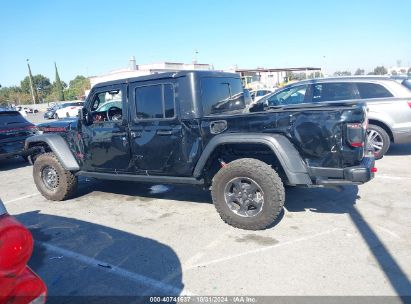 Lot #3035095026 2022 JEEP GLADIATOR RUBICON 4X4