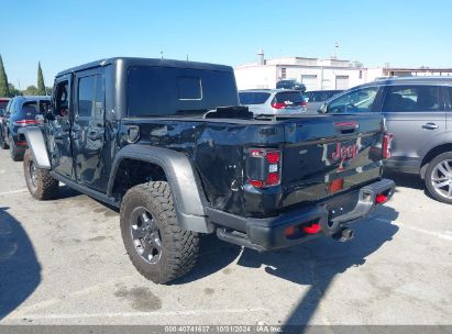 Lot #3035095026 2022 JEEP GLADIATOR RUBICON 4X4