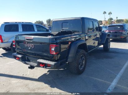 Lot #3035095026 2022 JEEP GLADIATOR RUBICON 4X4