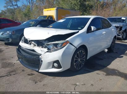 Lot #3035084998 2016 TOYOTA COROLLA S PLUS