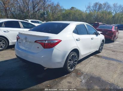 Lot #3035084998 2016 TOYOTA COROLLA S PLUS