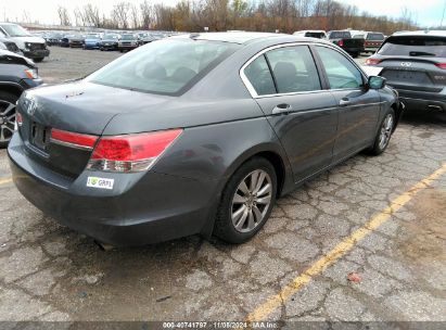 Lot #2995280701 2011 HONDA ACCORD 2.4 EX-L