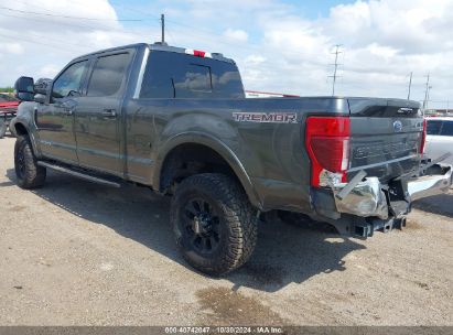 Lot #3053064066 2020 FORD F-250 LARIAT