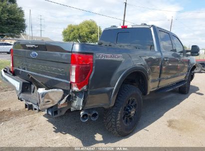 Lot #3053064066 2020 FORD F-250 LARIAT