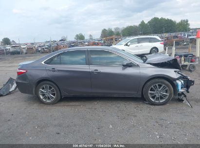 Lot #3035084992 2017 TOYOTA CAMRY SE