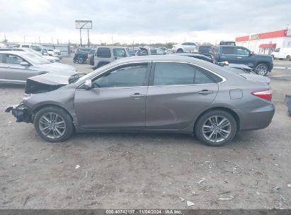 Lot #3035084992 2017 TOYOTA CAMRY SE