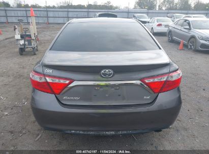 Lot #3035084992 2017 TOYOTA CAMRY SE