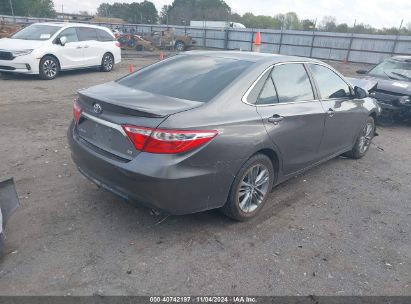 Lot #3035084992 2017 TOYOTA CAMRY SE