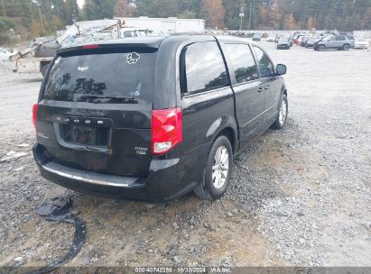 Lot #2995295728 2014 DODGE GRAND CARAVAN SXT