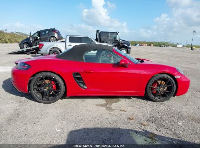 Lot #2995280673 2017 PORSCHE 718 BOXSTER S