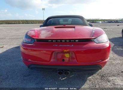 Lot #2995280673 2017 PORSCHE 718 BOXSTER S