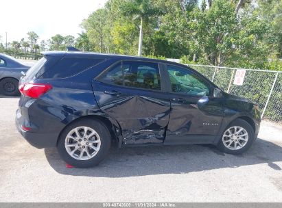 Lot #2992822358 2020 CHEVROLET EQUINOX FWD LS