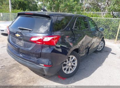 Lot #2992822358 2020 CHEVROLET EQUINOX FWD LS