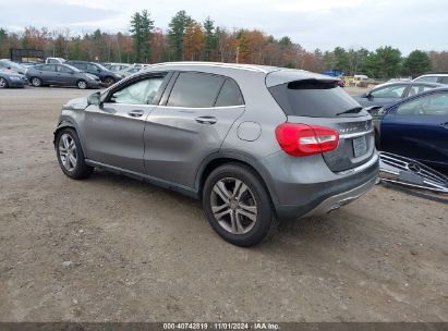 Lot #3051077007 2015 MERCEDES-BENZ GLA 250 4MATIC