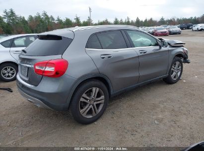 Lot #3051077007 2015 MERCEDES-BENZ GLA 250 4MATIC