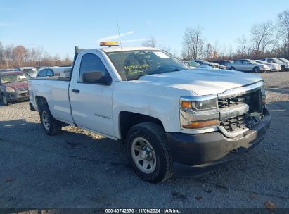 Lot #3035074504 2018 CHEVROLET SILVERADO 1500 WT