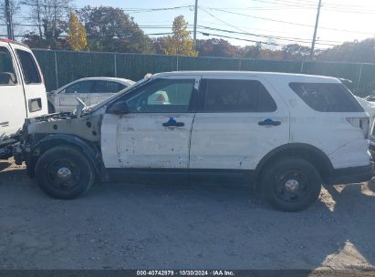 Lot #2995295709 2018 FORD POLICE INTERCEPTOR UTILITY