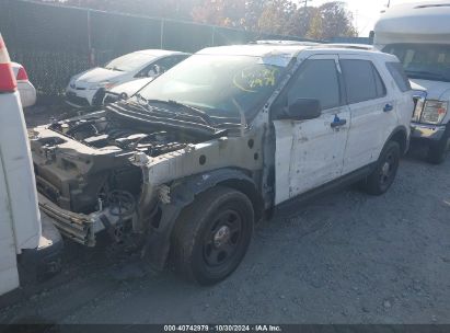 Lot #2995295709 2018 FORD POLICE INTERCEPTOR UTILITY