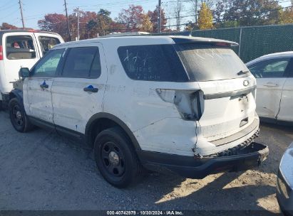 Lot #2995295709 2018 FORD POLICE INTERCEPTOR UTILITY