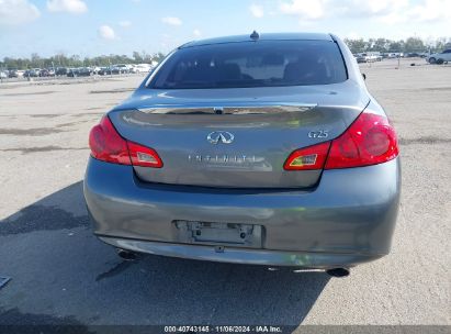 Lot #2997781249 2012 INFINITI G25 JOURNEY