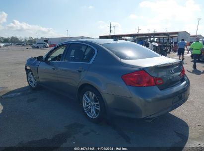 Lot #2997781249 2012 INFINITI G25 JOURNEY