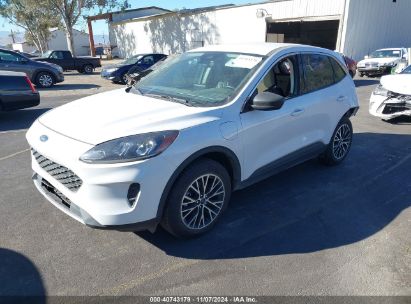 Lot #2989127514 2022 FORD ESCAPE SE PLUG-IN HYBRID