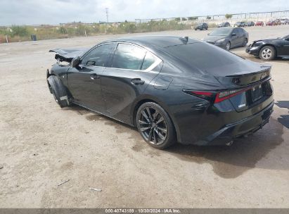 Lot #3053064052 2021 LEXUS IS 350 F SPORT