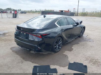 Lot #3053064052 2021 LEXUS IS 350 F SPORT