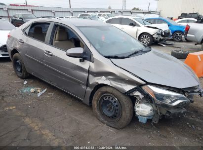 Lot #3035074482 2014 TOYOTA COROLLA LE ECO