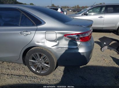 Lot #2992822351 2017 TOYOTA CAMRY SE