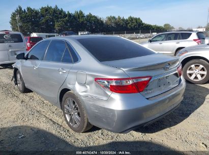 Lot #2992822351 2017 TOYOTA CAMRY SE