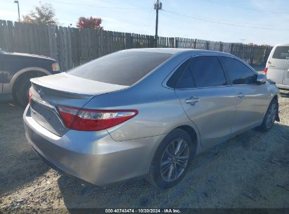 Lot #2992822351 2017 TOYOTA CAMRY SE