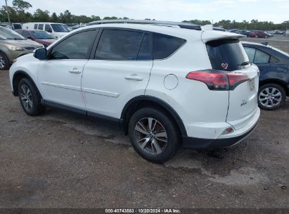 Lot #3007839861 2018 TOYOTA RAV4 ADVENTURE/XLE