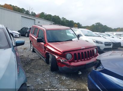 Lot #2995295921 2012 JEEP PATRIOT SPORT