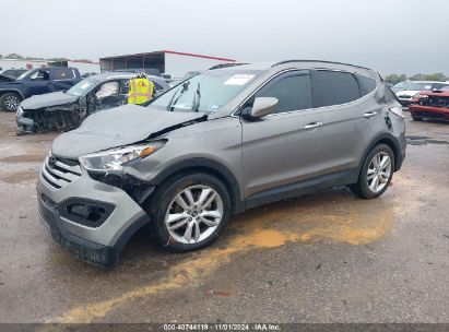 Lot #3050480816 2014 HYUNDAI SANTA FE SPORT 2.0L TURBO