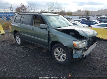 Lot #2995295911 2007 TOYOTA HIGHLANDER HYBRID LIMITED V6