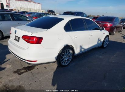 Lot #3035094956 2016 VOLKSWAGEN JETTA 2.0T GLI SEL