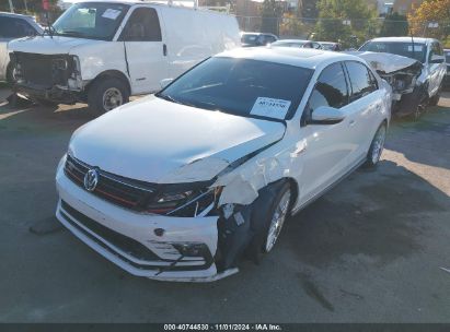 Lot #3035094956 2016 VOLKSWAGEN JETTA 2.0T GLI SEL