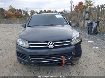 Lot #2992822343 2012 VOLKSWAGEN TOUAREG VR6 EXECUTIVE/VR6 LUX/VR6 SPORT